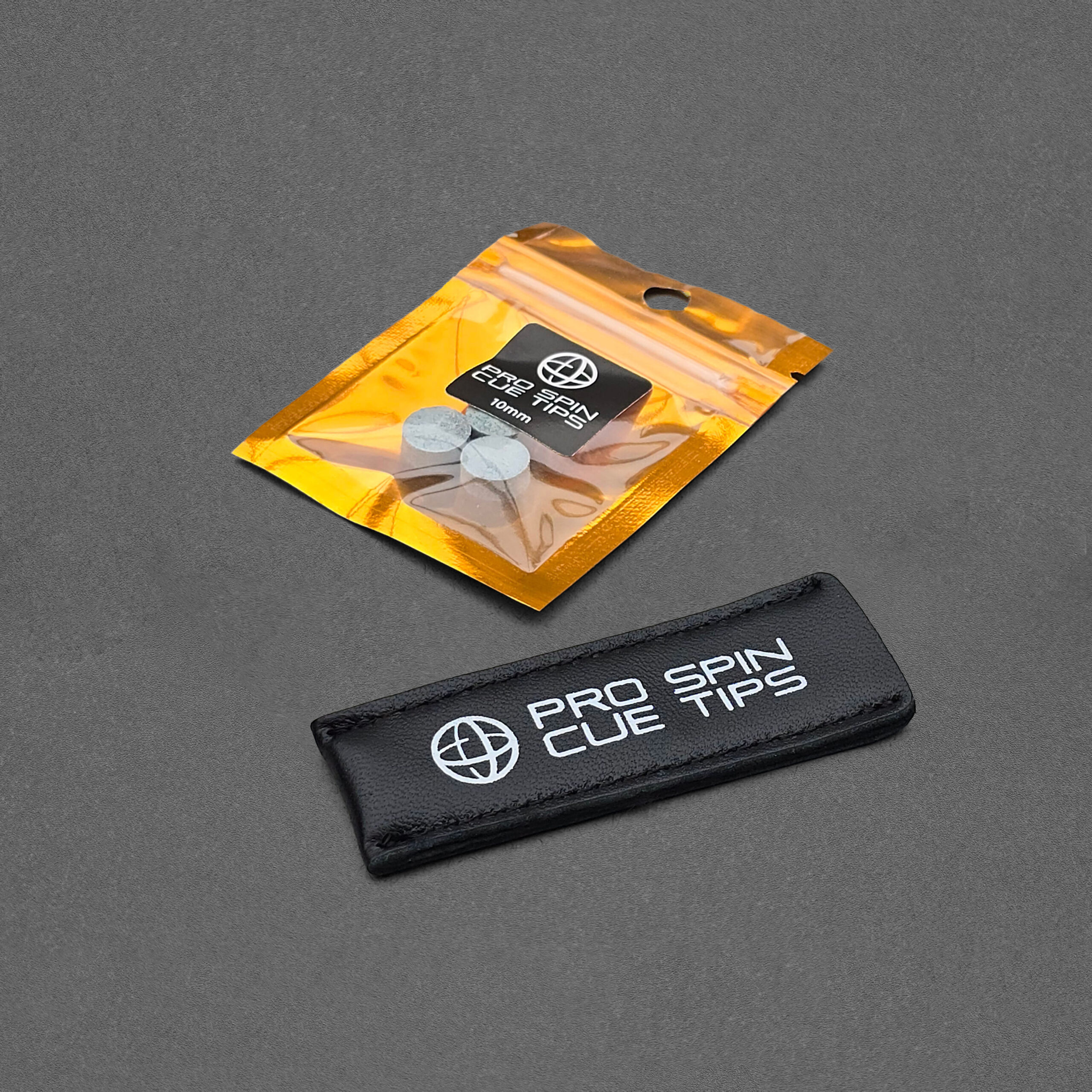 Pro Spin 'Protection Pack' - 10mm Cue Tips with Tip Protector