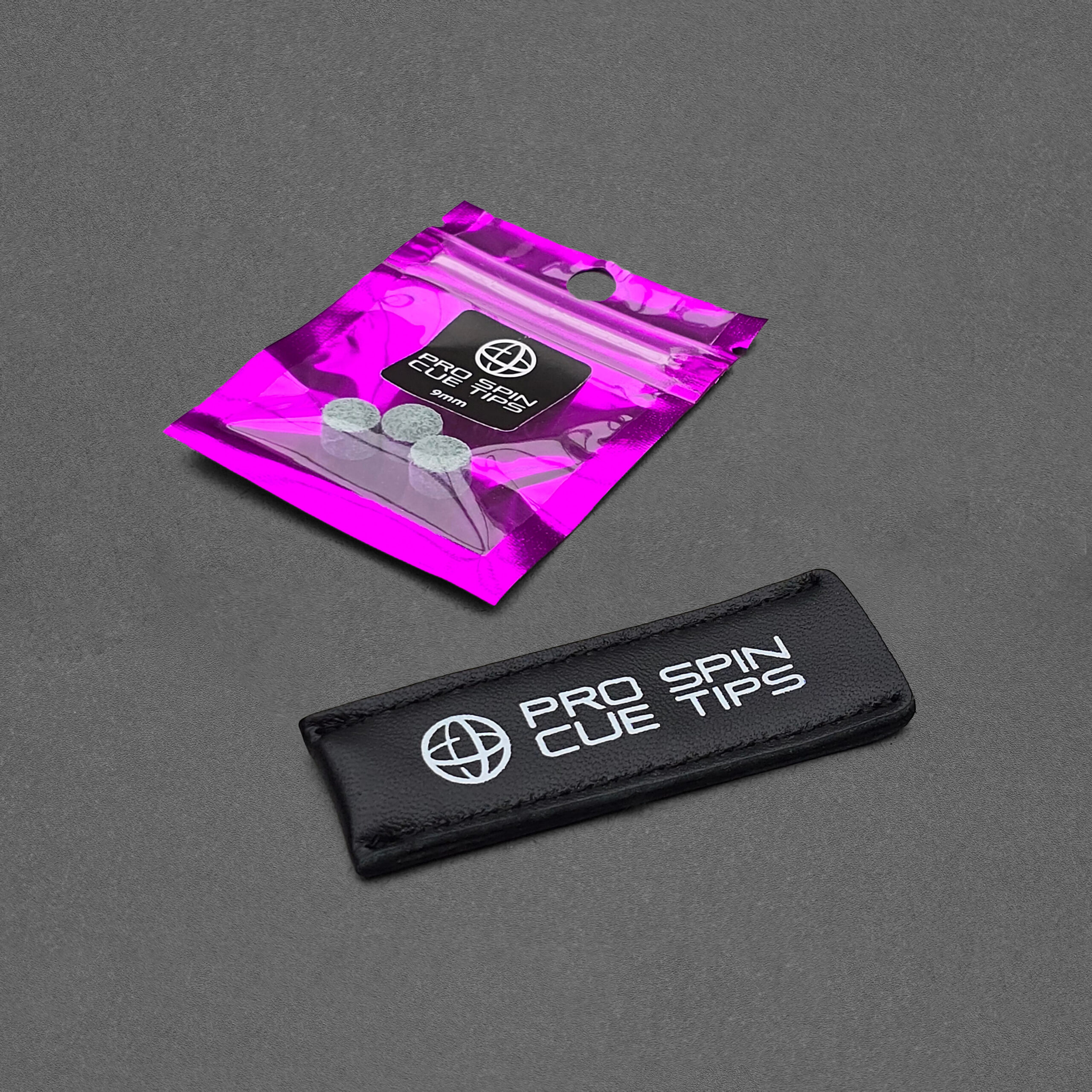 Pro Spin 'Protection Pack' - 9mm Cue Tips with Tip Protector