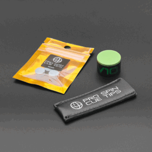 The Pro Spin 'Full Works' Pack - 10mm Cue Tips with TAOM V10 & Tip Protector